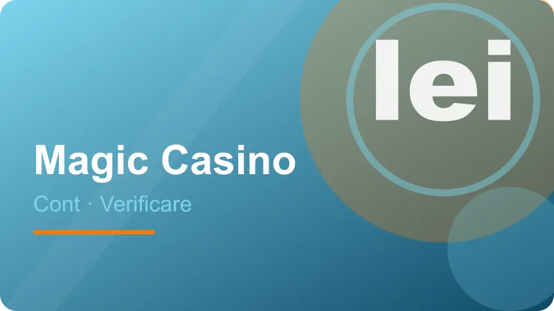 Verificarea identității la Magic cazino – ilustrație pentru secțiunea Magic Casino